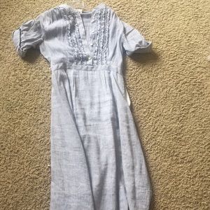 Midi J.Crew Nautical Striped Dress